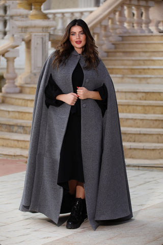 Winter Wool Cap Coat