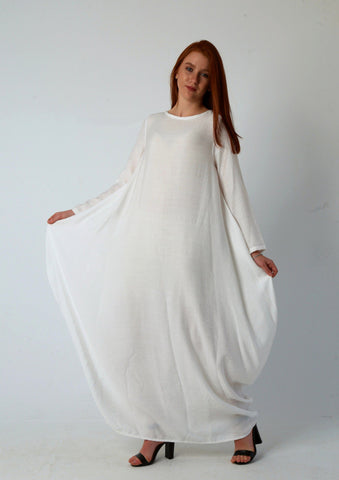 Butterfly Linen Dress