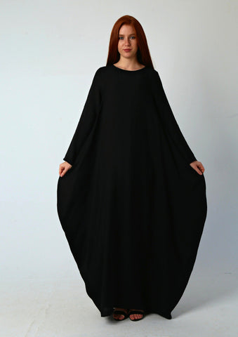 Butterfly Linen Dress