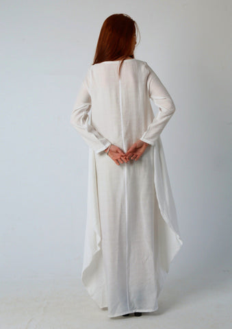 Butterfly Linen Dress