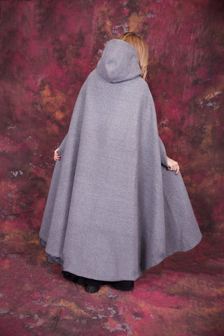 Winter Wool Cape - Coat
