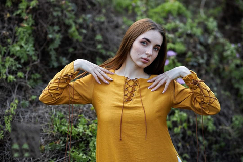 2  Peices |  Open Side Maxi Linen dress & Basic dress