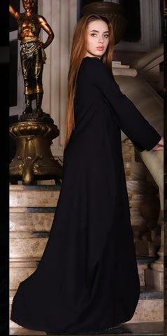 Butterfly-Cut Linen Dress with Side Pockets – Available in 6 Colors