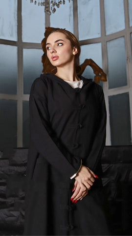 Japanees Style Cardigan Kimono | Handmade Kaftan with Handcrafted Buttons & Pockets – Available in 4 Elegant Colors