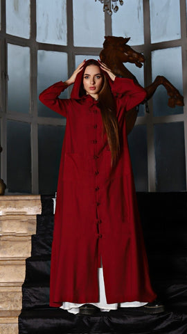 Japanees Style Cardigan Kimono | Handmade Kaftan with Handcrafted Buttons & Pockets – Available in 4 Elegant Colors