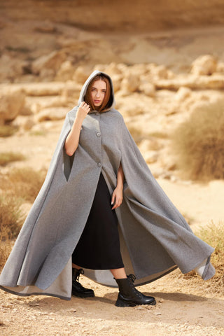 Winter Wool Cap Coat