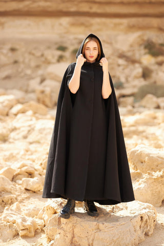 Winter Wool Cap Coat