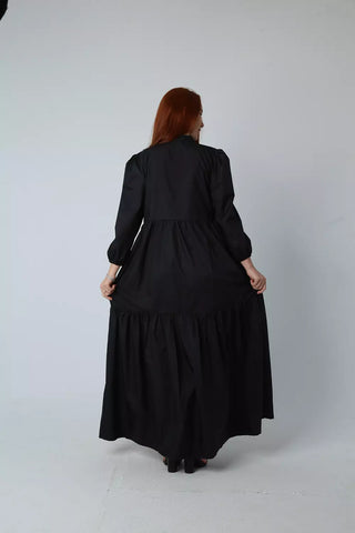Long Soft Dress - Black