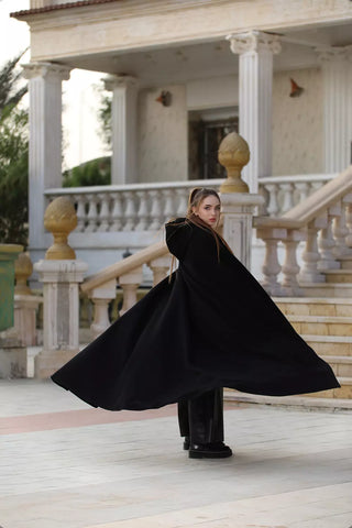 Winter Wool Cap Coat