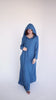 Linen Kaftan with Hood & Long Sleeves – Available from Small to 3XL